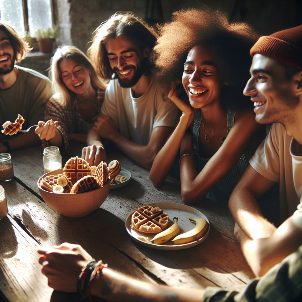 Infuse Your Vegan Brand with the Warmth of Plant-Based Waffles