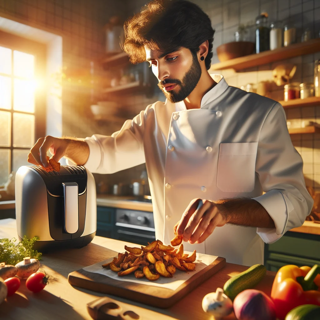 Crisp and Conscious: Vegan Air-Fried Delights for a Greener Planet