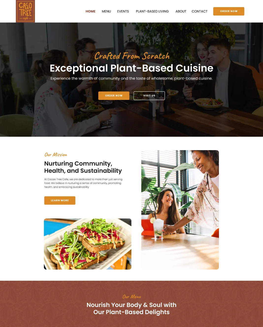 Cacao Tree Cafe project work