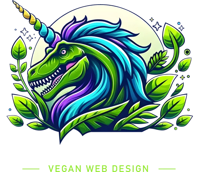 Unicornasaurusrex, Vegan Web Design
